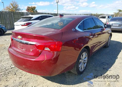 2017 Chevrolet Impala 1Lt from USA, damaged, VIN 2G1105SA7H9125689